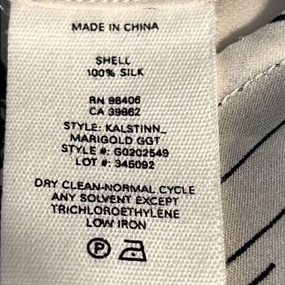 Theory 100% Silk Sleeveless Top Size Small - Picture 11 of 11